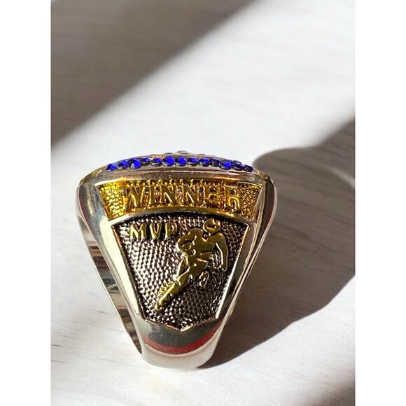 NEW 2022 Fantasy Football Ring - FFL League Winner Championship Ring IN BOX - Picture 5 of 9